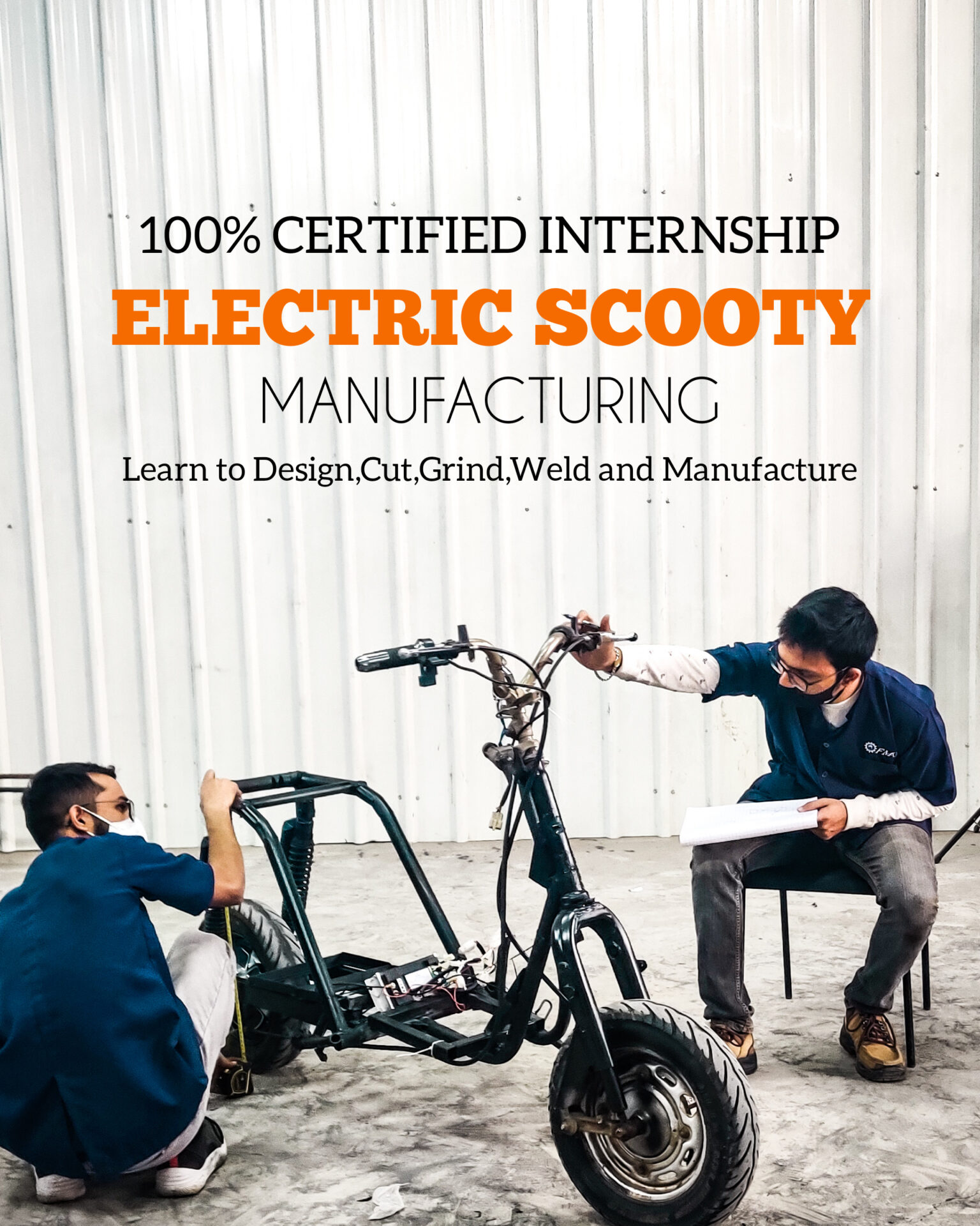 MANUFACTURING OF ELECTRIC SCOOTY